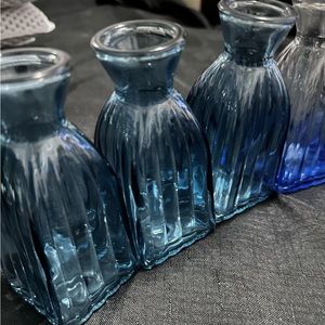Elemental Sea Glass Mini Vases (Set of 8)